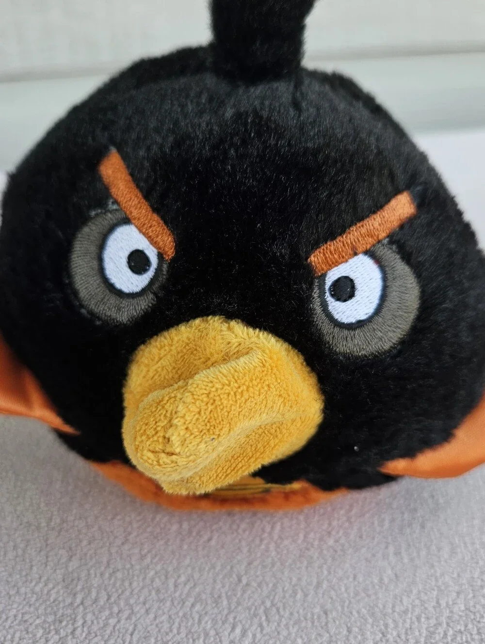 Angry Birds Space Fire Bomb Bird Plush 5